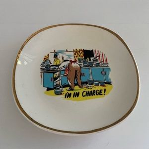 I’M IN CHARGE Vintage Prince William Plate Made in England collectible plate MCM